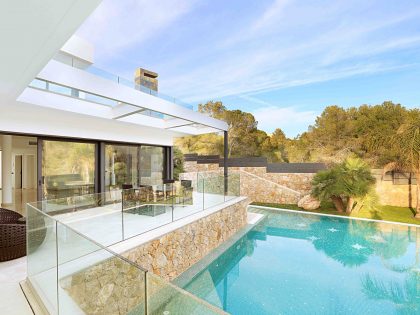 A Stylish Contemporary House in the Mediterranean Island of Mallorca, Spain by Andreas Hummel Architekt (8)