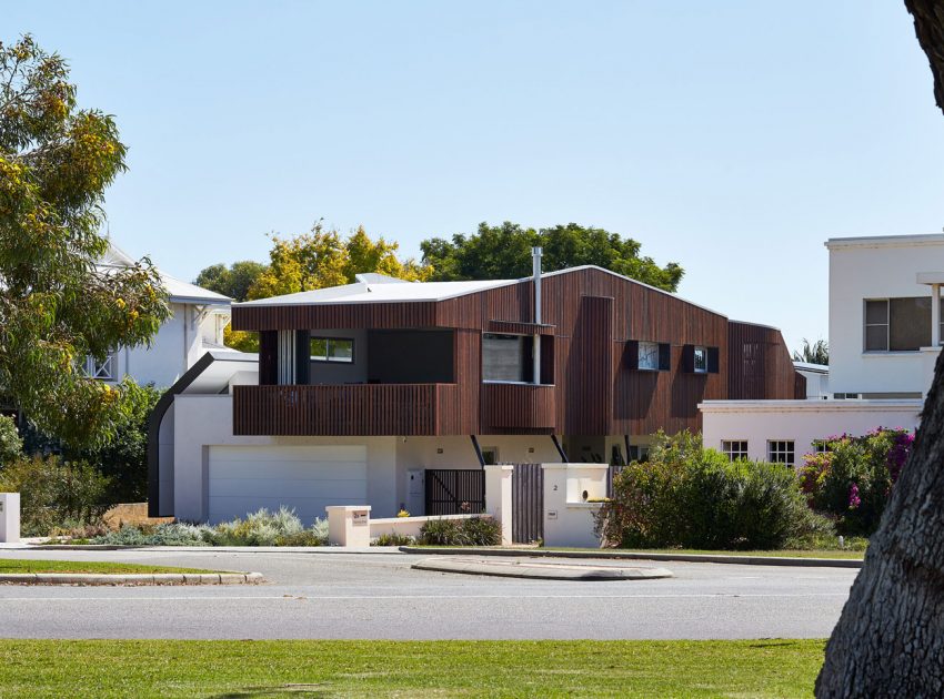 A Stylish Contemporary House with Stunning Character in Mosman Bay, Australia by Iredale Pedersen Hook Architects (2)