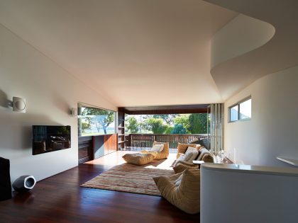 A Stylish Contemporary House with Stunning Character in Mosman Bay, Australia by Iredale Pedersen Hook Architects (20)