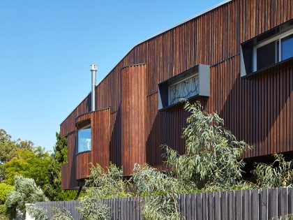 A Stylish Contemporary House with Stunning Character in Mosman Bay, Australia by Iredale Pedersen Hook Architects (5)