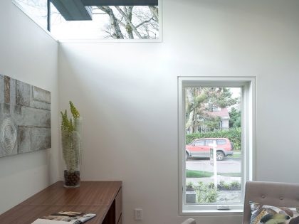 A Stylish Home with White Brick Facade and Full of Light in Vancouver, Canada by Randy Bens Architect (10)