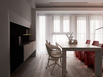 A Stylish Parisian-Inspired Apartment with Simple and Modern Touches in Taichung, Taiwan by Z-AXIS DESIGN (12)