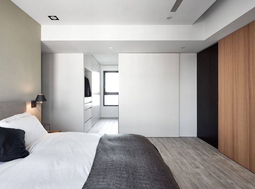 A Stylish Parisian-Inspired Apartment with Simple and Modern Touches in Taichung, Taiwan by Z-AXIS DESIGN (26)