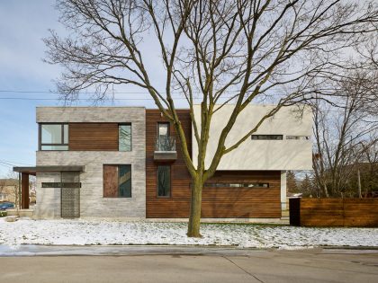 A Stylish Single-Family Home with Charm and Character in Toronto, Canada by Alva Roy Architects (1)