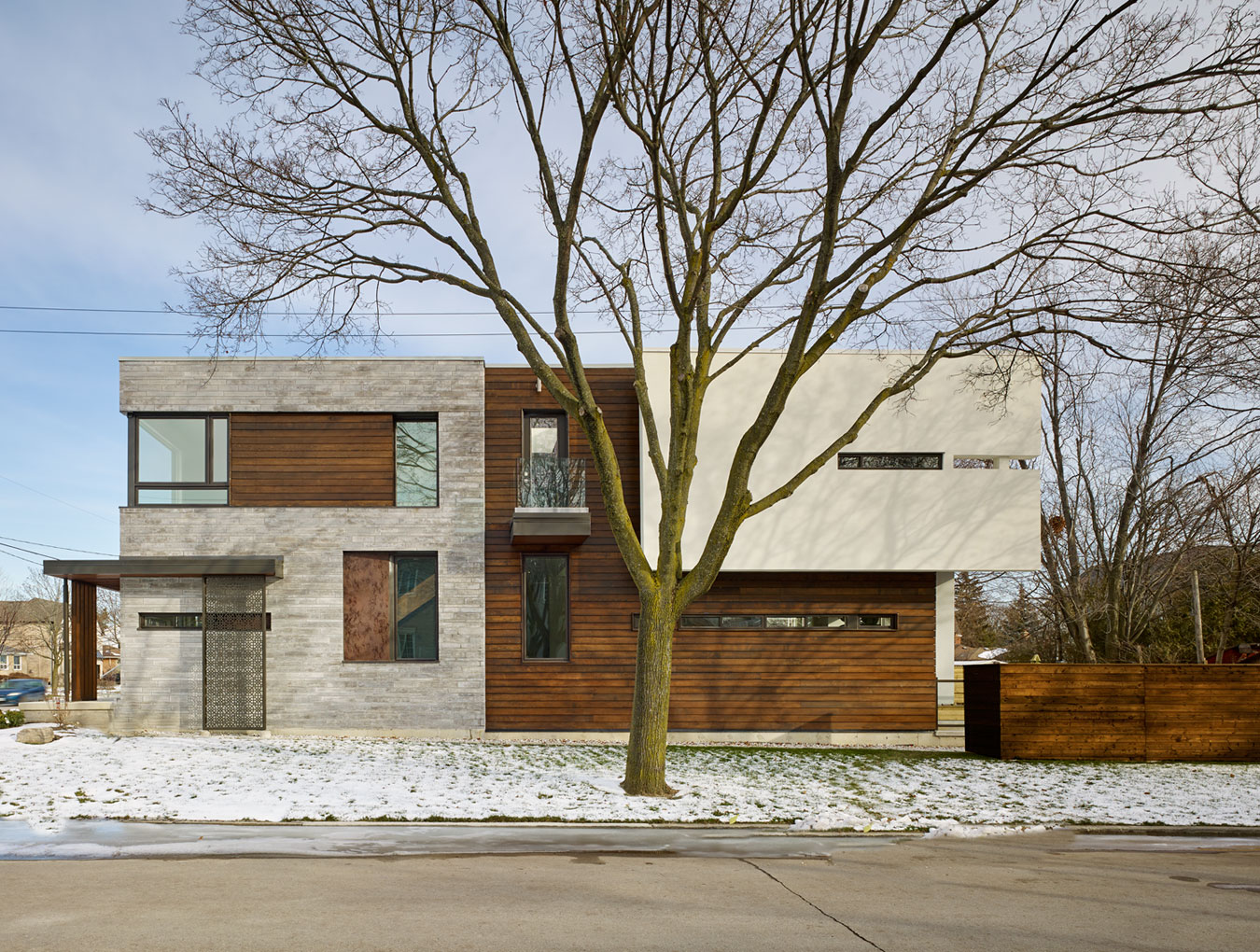A Stylish Single-Family Home with Charm and Character in Toronto, Canada by Alva Roy Architects (1)