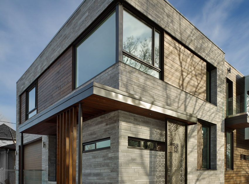 A Stylish Single-Family Home with Charm and Character in Toronto, Canada by Alva Roy Architects (2)