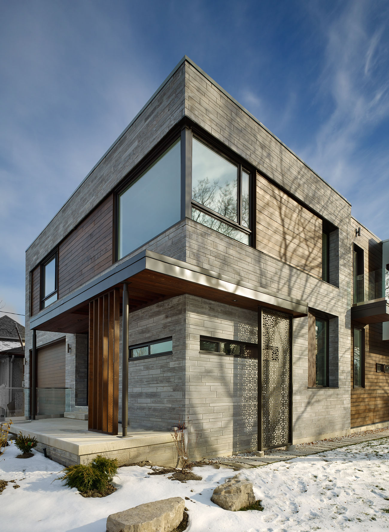 A Stylish Single-Family Home with Charm and Character in Toronto, Canada by Alva Roy Architects (2)