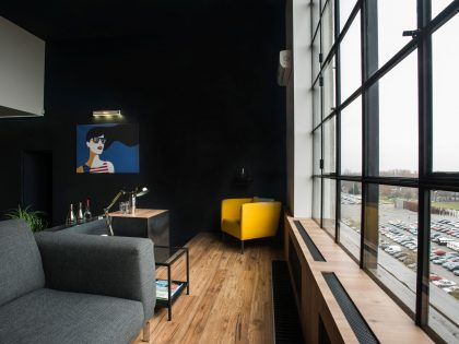 A Stylish Modern Two-Bedroom Apartment with Industrial Features in Budapest, Hungary by Gasparbonta (4)