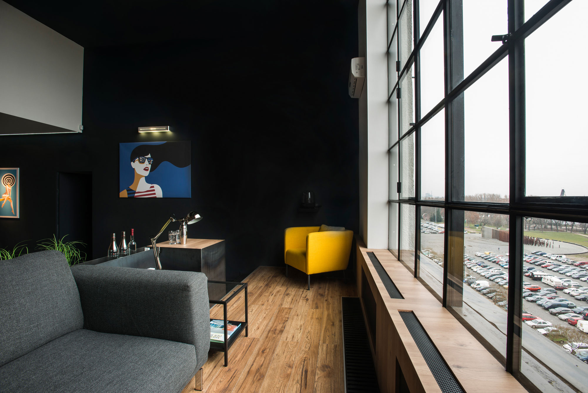 A Stylish Modern Two-Bedroom Apartment with Industrial Features in Budapest, Hungary by Gasparbonta (4)