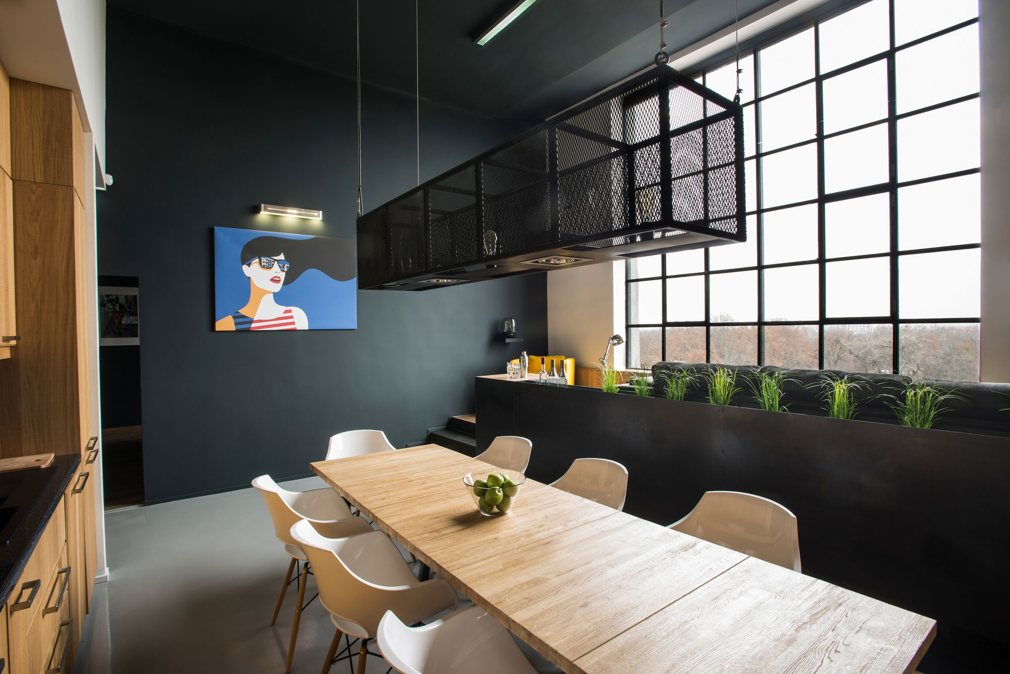 A Stylish Modern Two-Bedroom Apartment with Industrial Features in Budapest, Hungary by Gasparbonta (9)