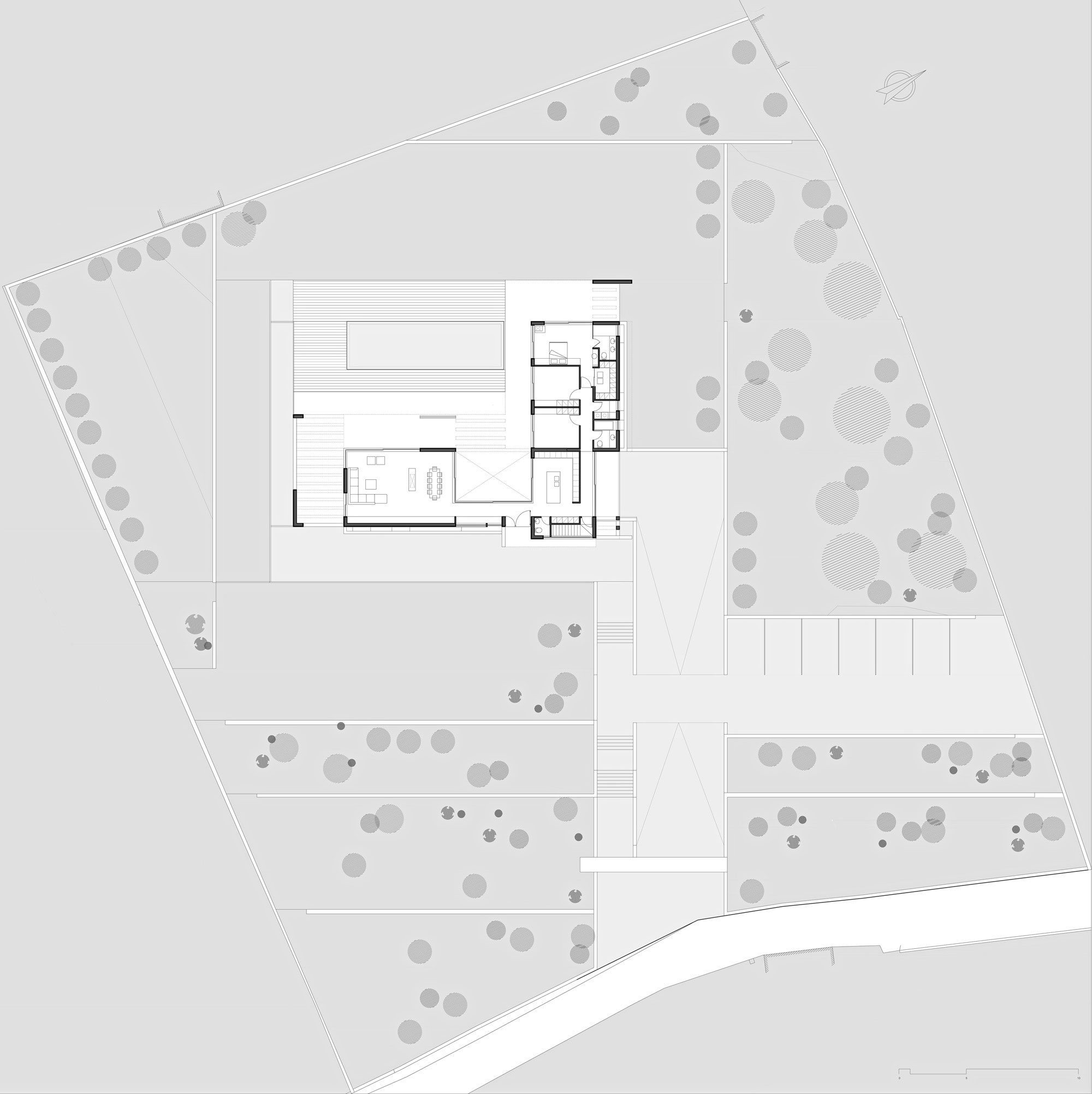 A Stylish and Bright L-Shaped Home with Playful Interiors in Crete, Greece by 3+ architecture (15)