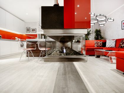 A Stylish and Bright Modern Home for a Young Woman and Her Daughter in Perm, Russia by Allarts Design (1)