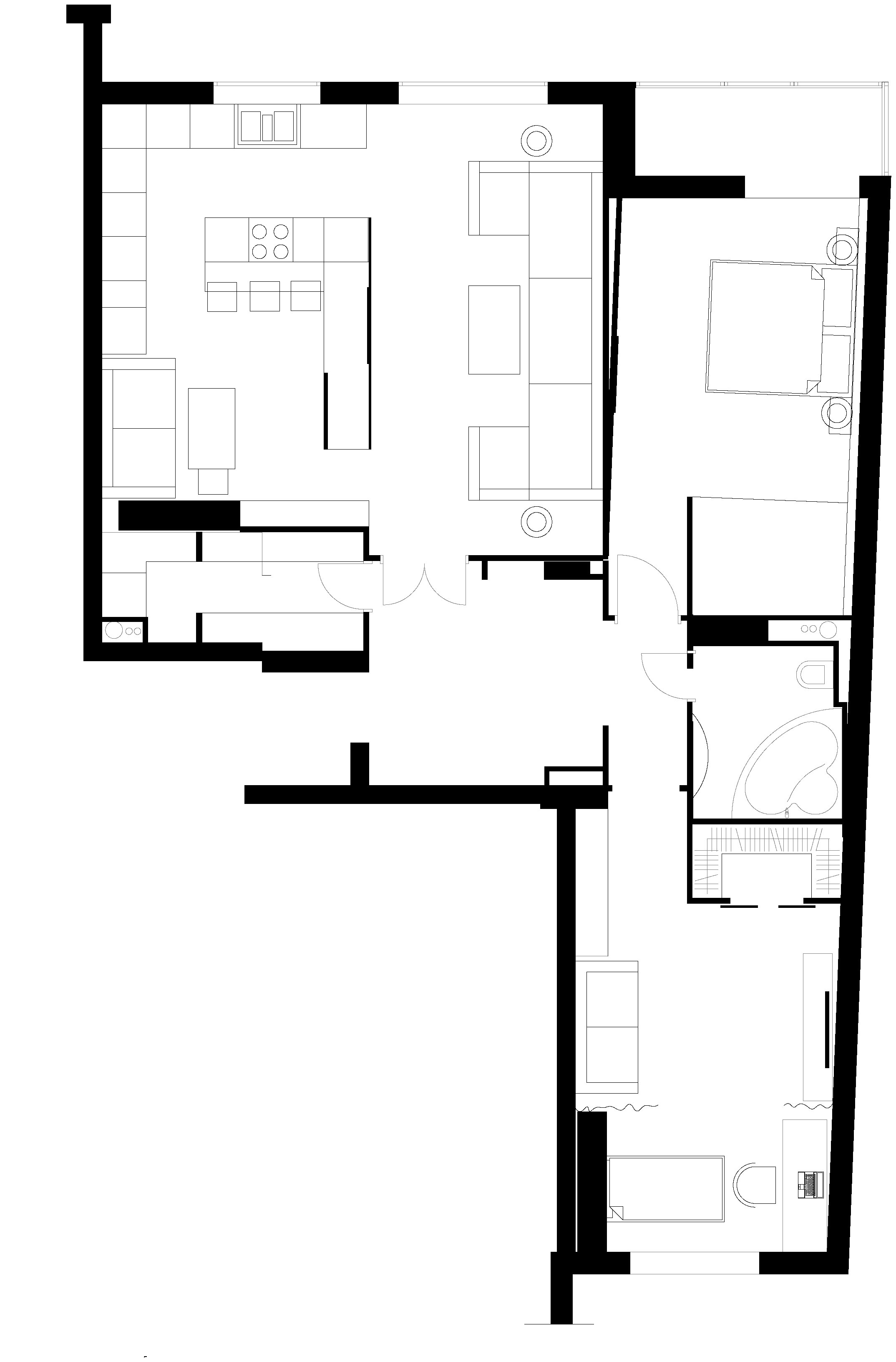 A Stylish and Bright Modern Home for a Young Woman and Her Daughter in Perm, Russia by Allarts Design (22)