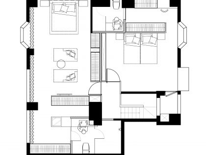 A Stylish and Colorful Apartment in a High-Rise in Taipei, Taiwan by Ganna Design (16)