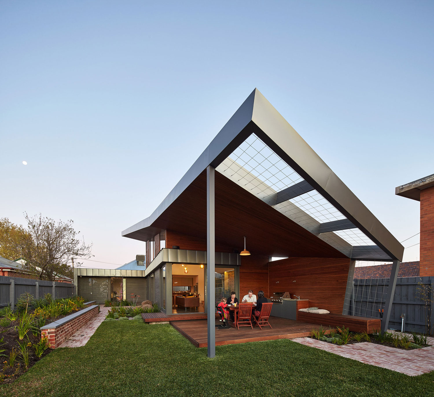 A Stylish and Functional Family Home in Melbourne, Australia by Guild Architects (1)