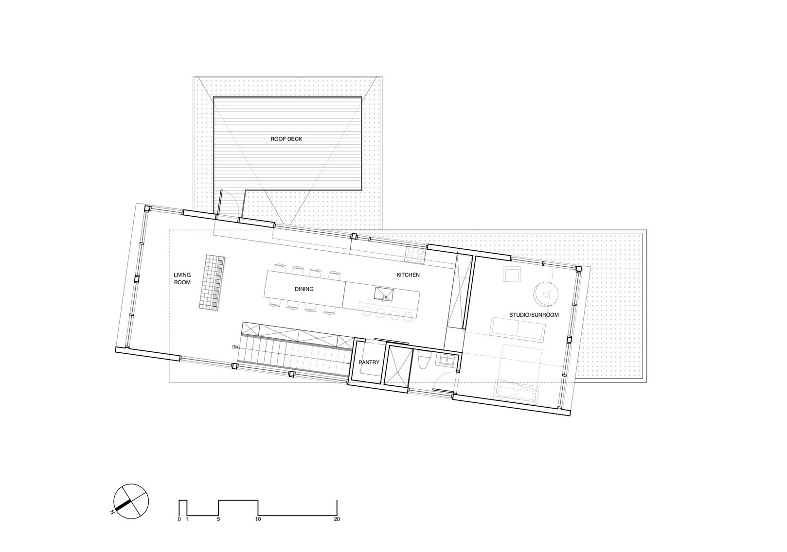 A Stylish and Stunning Cantilevered Home Overlooking the Coastal City of Halifax, Canada by Omar Gandhi Architect (19)
