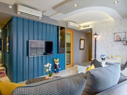 A Stylish and Vibrant Modern Home Filled with Art in Singapore by KNQ Associates (1)