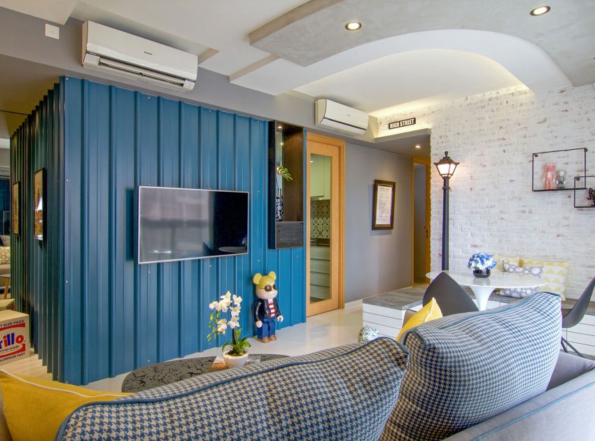 A Stylish and Vibrant Modern Home Filled with Art in Singapore by KNQ Associates (1)