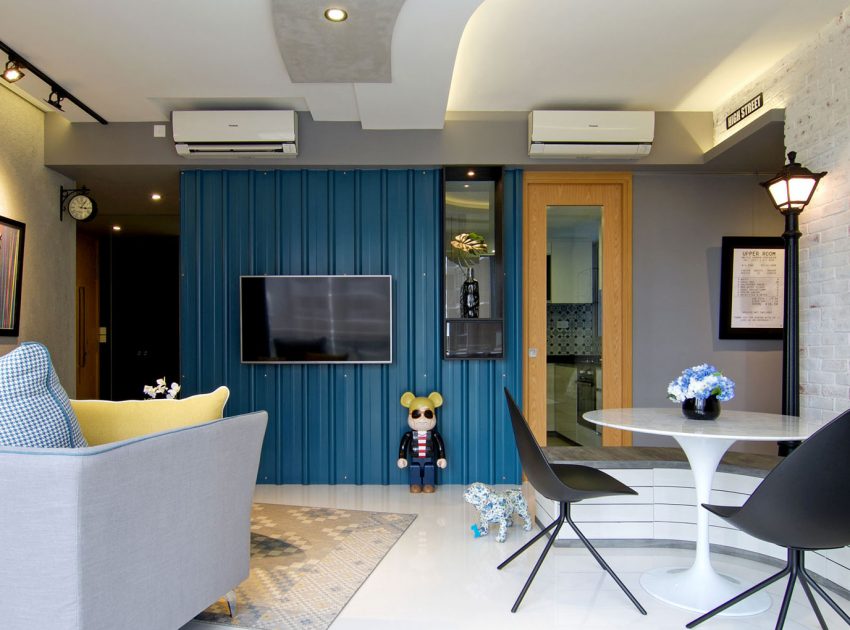 A Stylish and Vibrant Modern Home Filled with Art in Singapore by KNQ Associates (2)