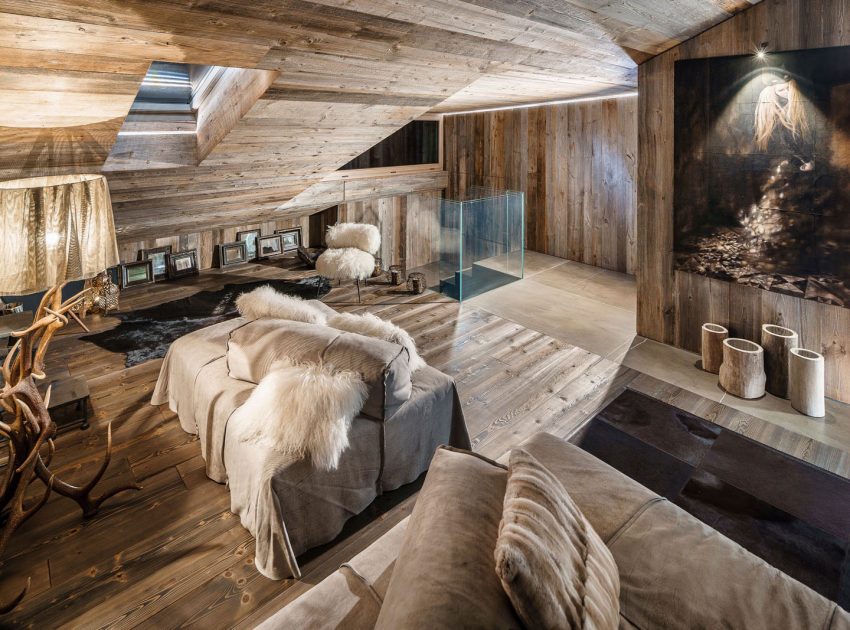 A Stylish and Warm Home with Lots of Wooden Details in Cortina d’Ampezzo, Italy by ZWD-Projects (1)