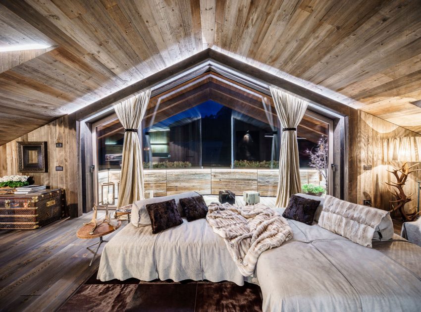 A Stylish and Warm Home with Lots of Wooden Details in Cortina d’Ampezzo, Italy by ZWD-Projects (4)