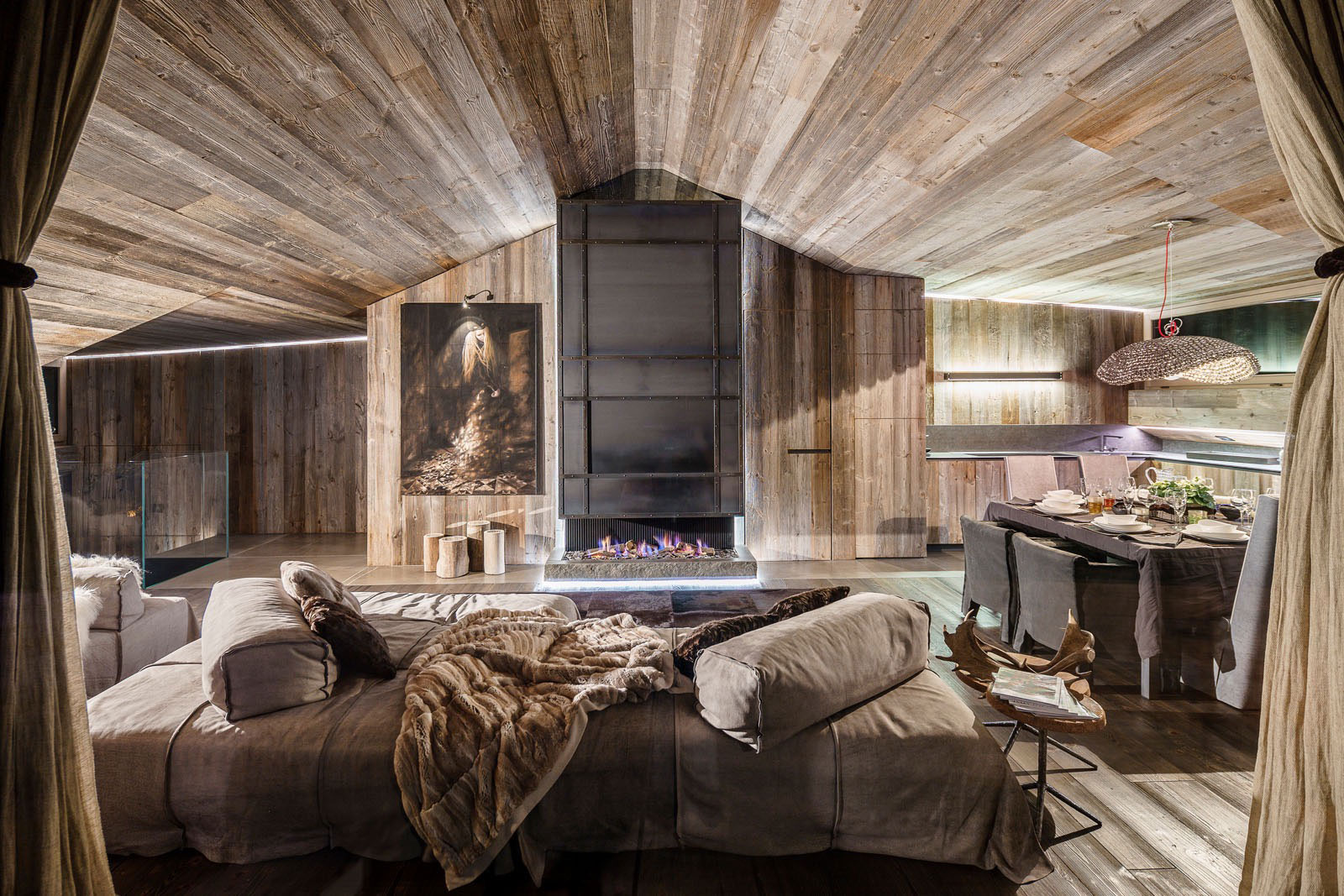 A Stylish and Warm Home with Lots of Wooden Details in Cortina d’Ampezzo, Italy by ZWD-Projects (5)
