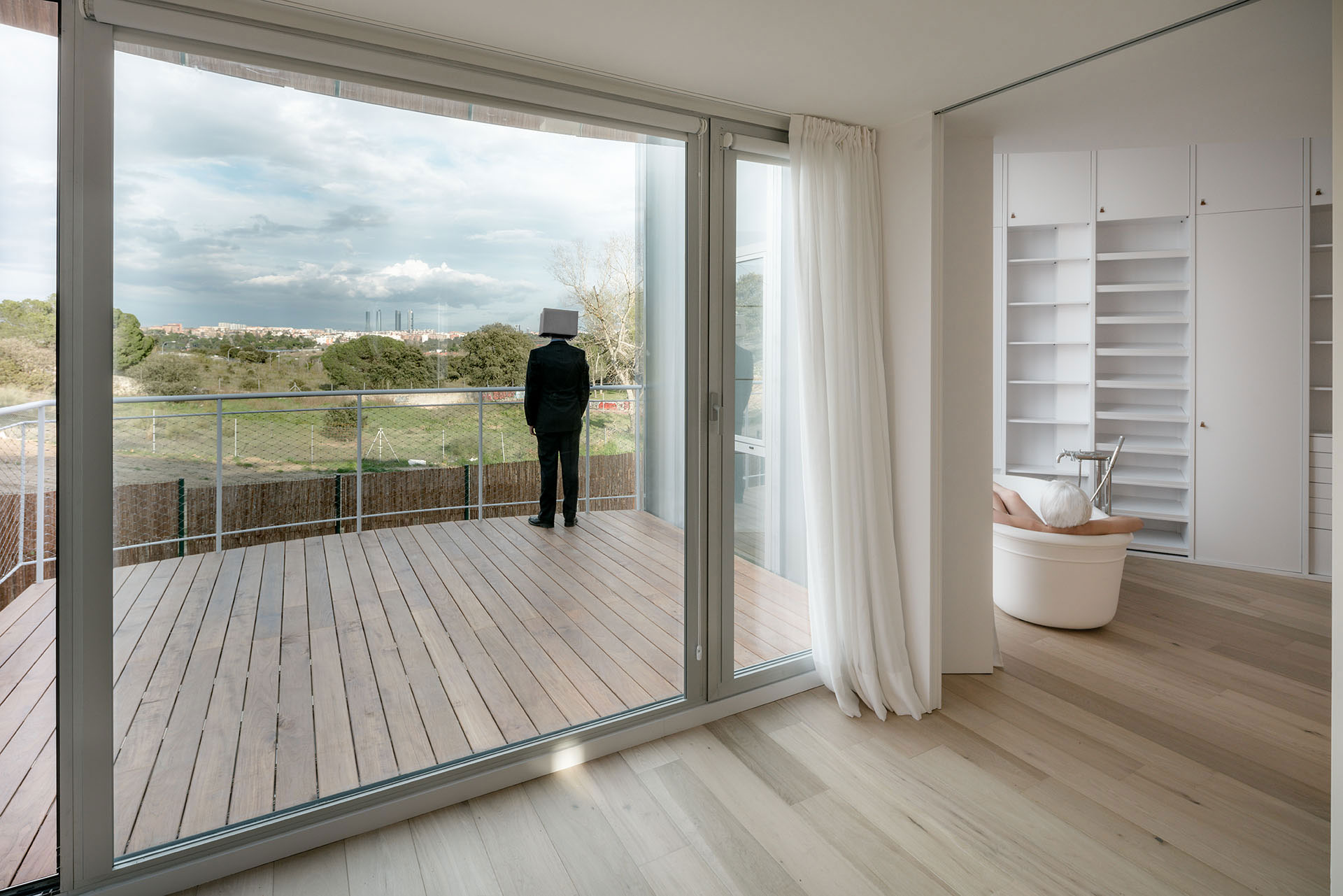 A Unique Contemporary Home with Stunning Views in Madrid, Spain by Z4Z4 AAA (15)
