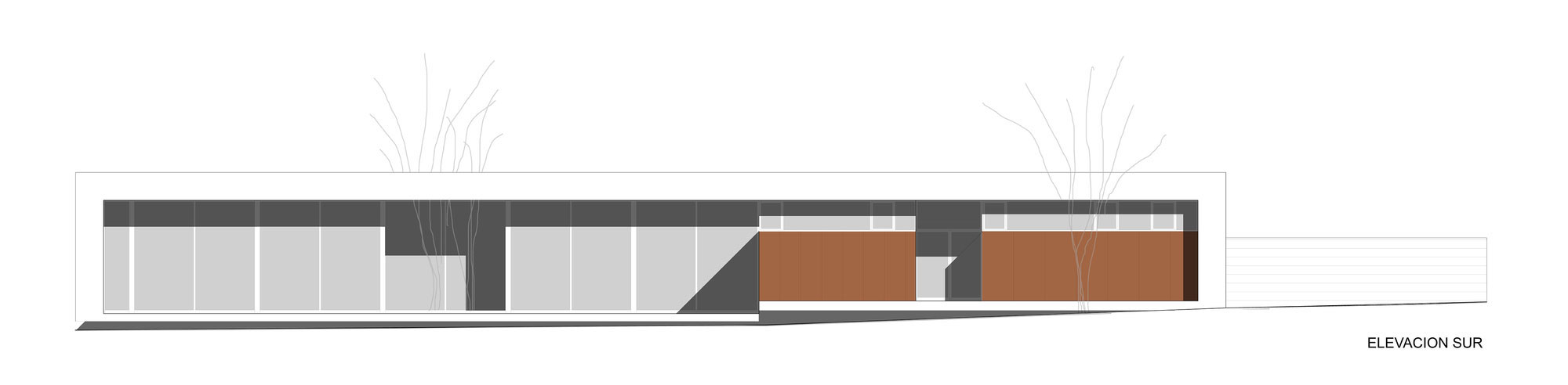 A Unique Home of Metal, Concrete and Plenty of Glass in Las Condes, Chile by Iglesis Arquitectos (18)