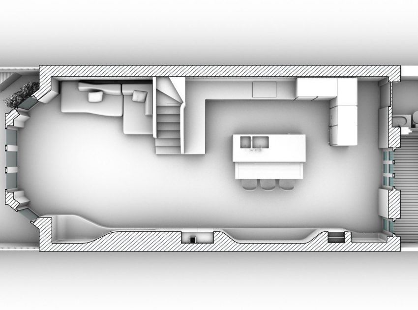 A Victorian Terraced House Turned into a Luminous Home in Canfield Gardens, London by Scenario Architecture (16)