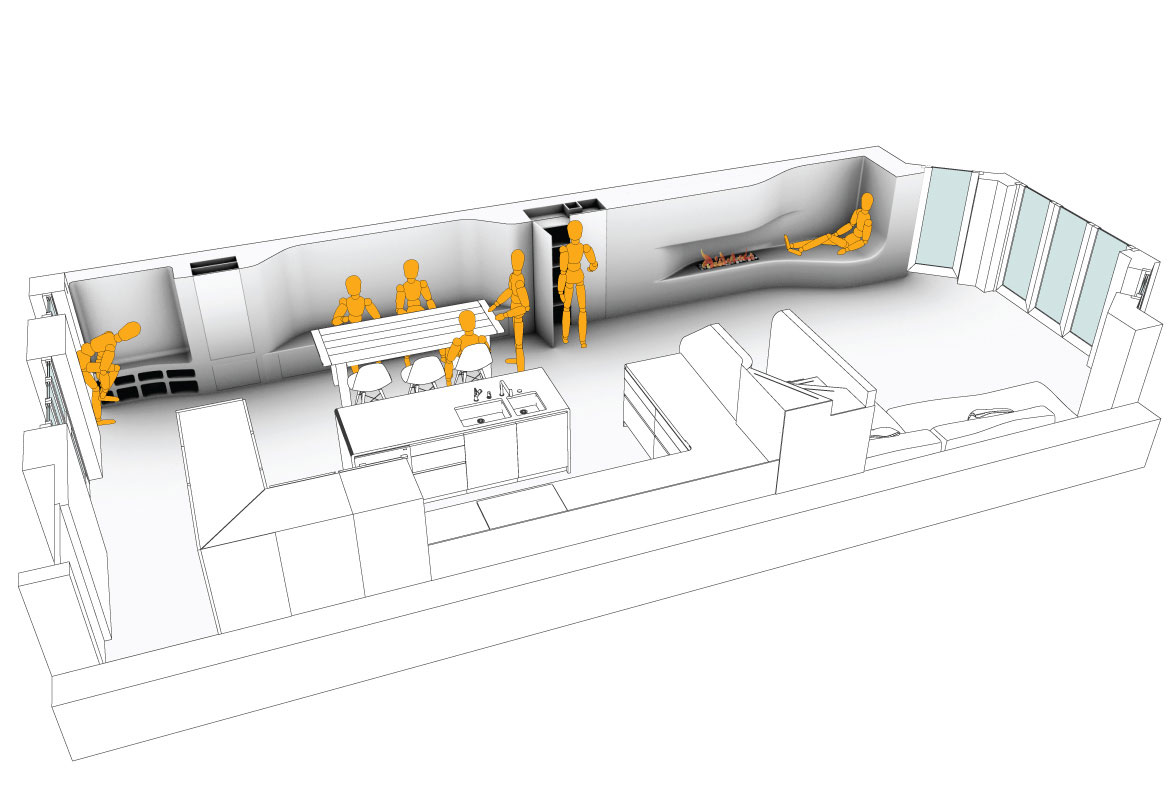 A Victorian Terraced House Turned into a Luminous Home in Canfield Gardens, London by Scenario Architecture (20)