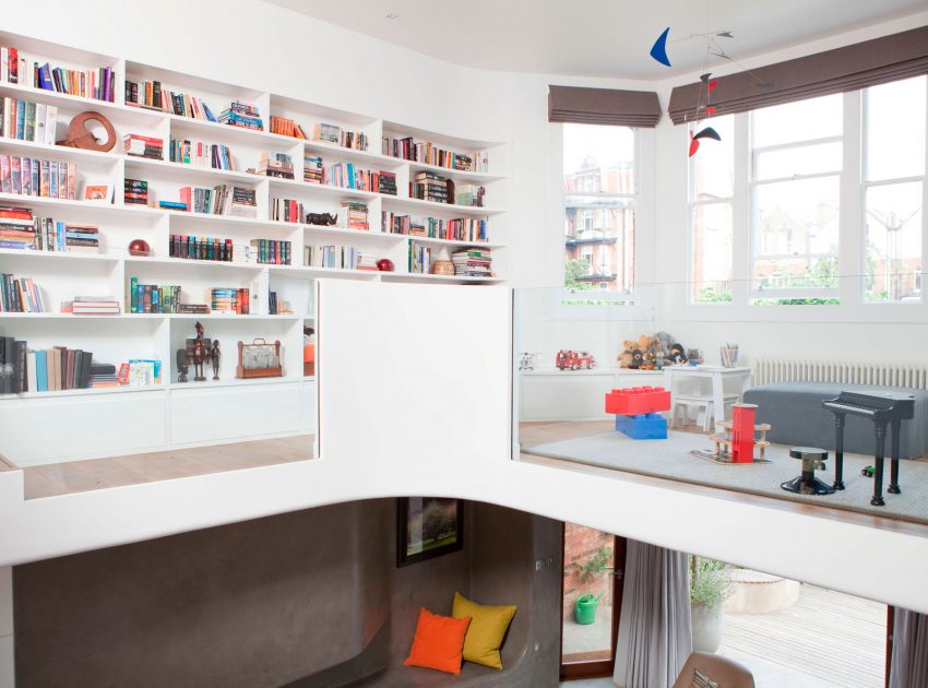 A Victorian Terraced House Turned into a Luminous Home in Canfield Gardens, London by Scenario Architecture (8)