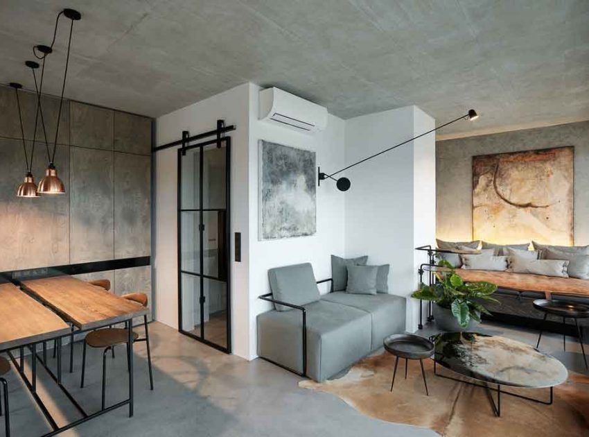 An Eclectic Contemporary Apartment with Industrial Taste in Prague by FormaFatal (1)