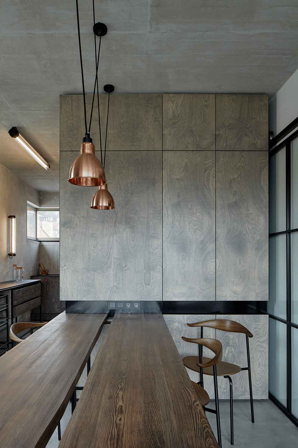 An Eclectic Contemporary Apartment with Industrial Taste in Prague by FormaFatal (11)