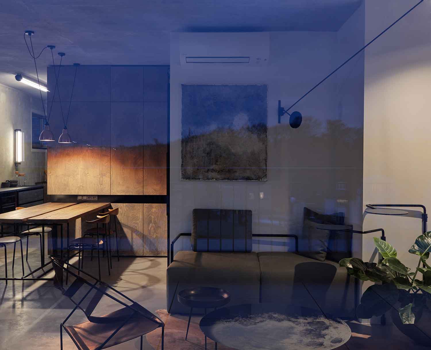 An Eclectic Contemporary Apartment with Industrial Taste in Prague by FormaFatal (4)