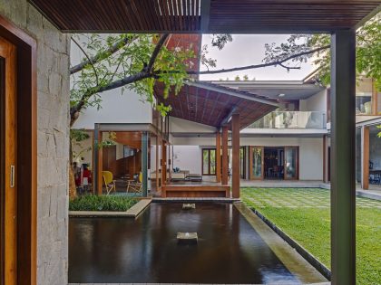 An Eclectic Contemporary Home with Bright and Vibrant Atmosphere in Bengaluru, India by Khosla Associates (10)