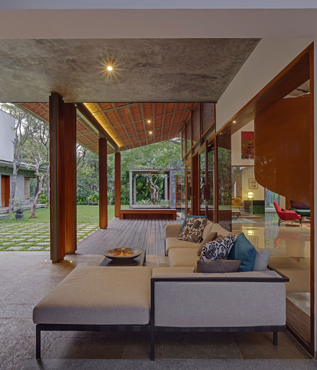 An Eclectic Contemporary Home with Bright and Vibrant Atmosphere in Bengaluru, India by Khosla Associates (20)