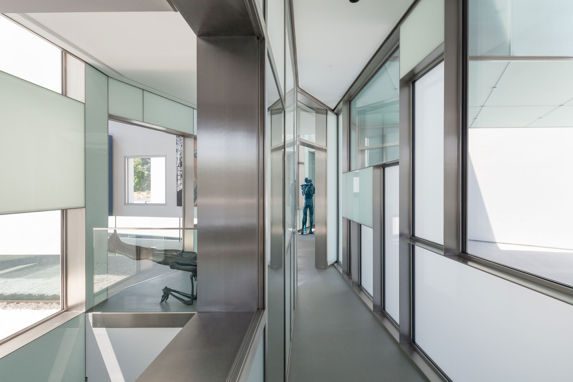 An Eco-Friendly Modern Home with Stunning and Asymmetrical Exterior in Madrid, Spain by ABIBOO Architecture (39)