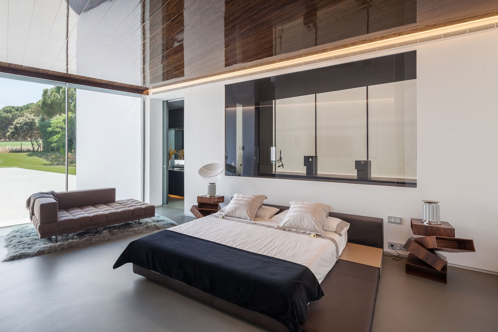 An Eco-Friendly Modern Home with Stunning and Asymmetrical Exterior in Madrid, Spain by ABIBOO Architecture (40)