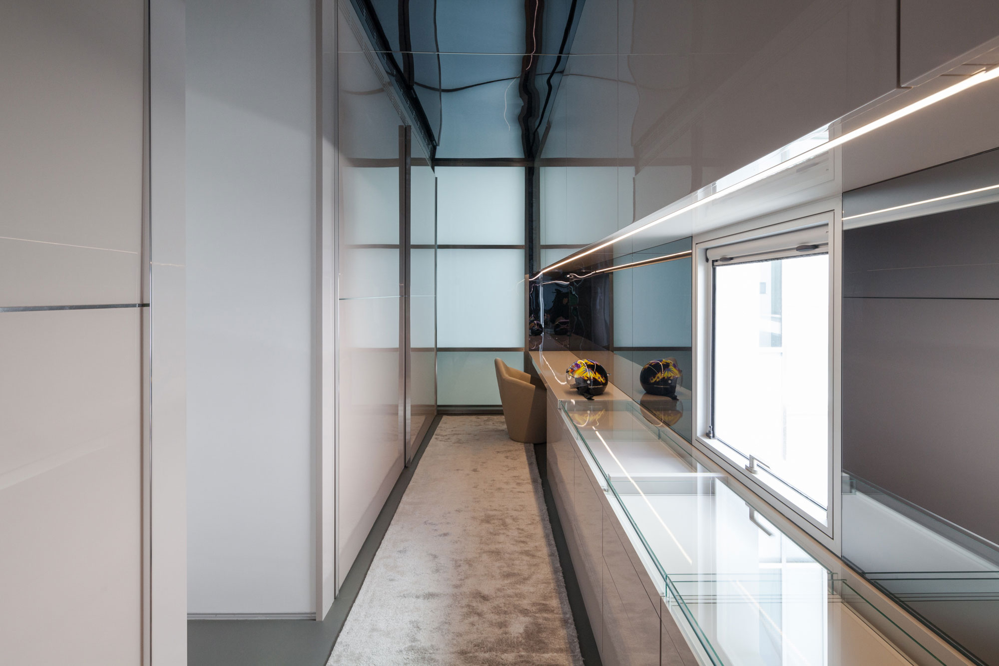 An Eco-Friendly Modern Home with Stunning and Asymmetrical Exterior in Madrid, Spain by ABIBOO Architecture (42)