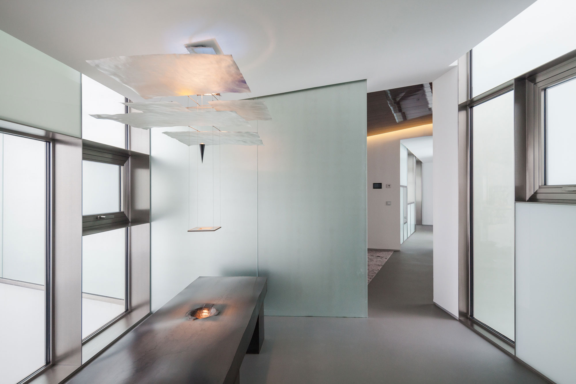 An Eco-Friendly Modern Home with Stunning and Asymmetrical Exterior in Madrid, Spain by ABIBOO Architecture (43)