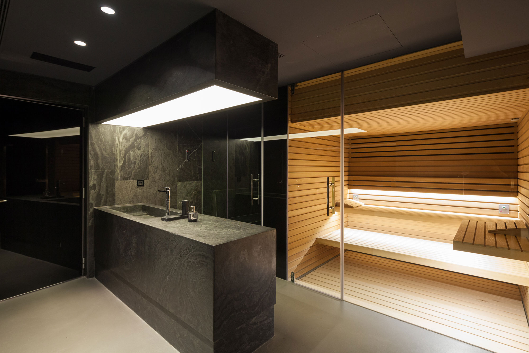 An Eco-Friendly Modern Home with Stunning and Asymmetrical Exterior in Madrid, Spain by ABIBOO Architecture (48)