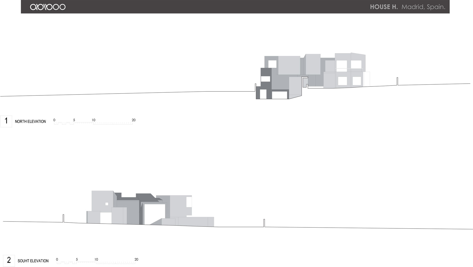 An Eco-Friendly Modern Home with Stunning and Asymmetrical Exterior in Madrid, Spain by ABIBOO Architecture (58)