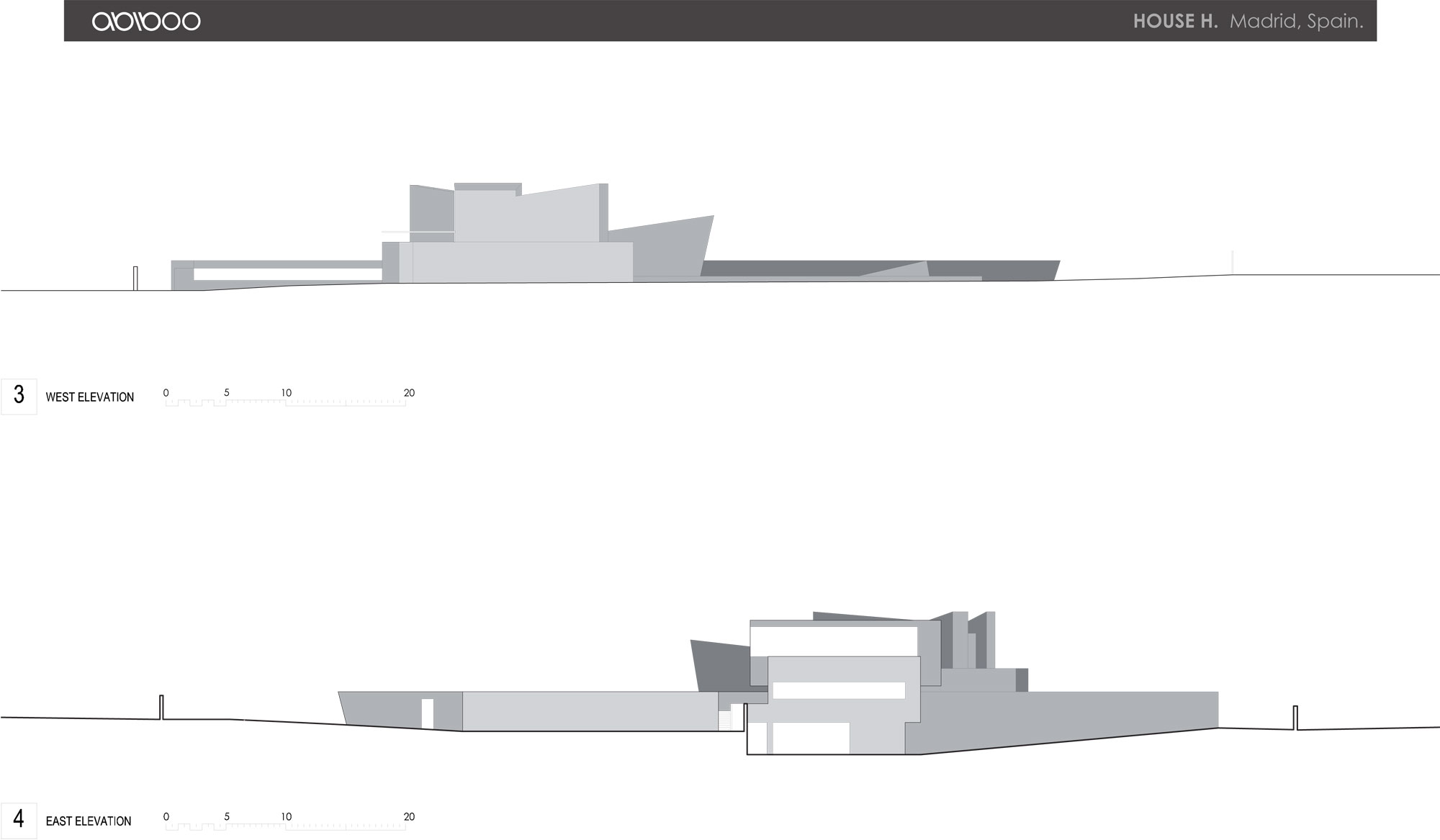 An Eco-Friendly Modern Home with Stunning and Asymmetrical Exterior in Madrid, Spain by ABIBOO Architecture (59)