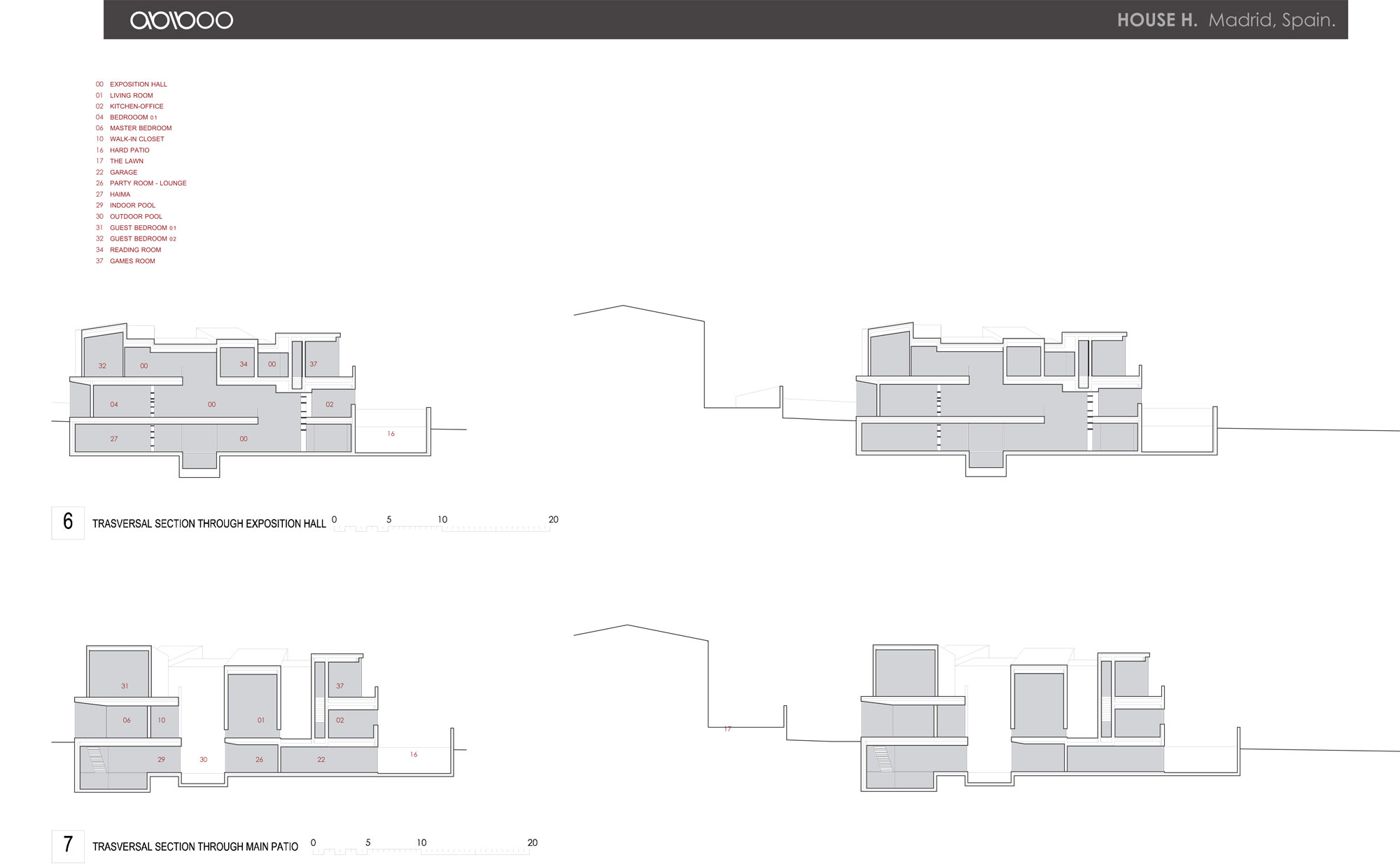An Eco-Friendly Modern Home with Stunning and Asymmetrical Exterior in Madrid, Spain by ABIBOO Architecture (63)