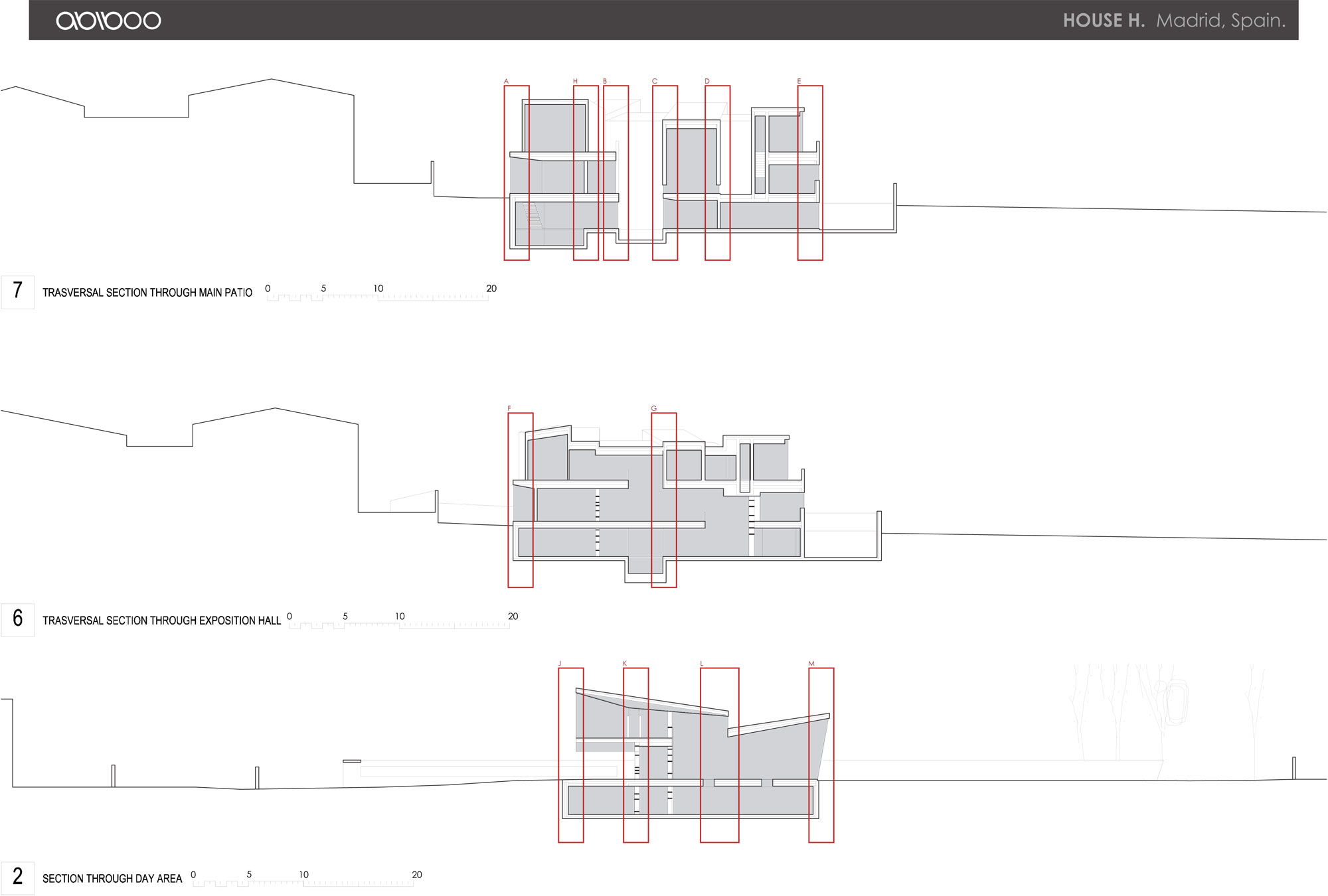 An Eco-Friendly Modern Home with Stunning and Asymmetrical Exterior in Madrid, Spain by ABIBOO Architecture (64)