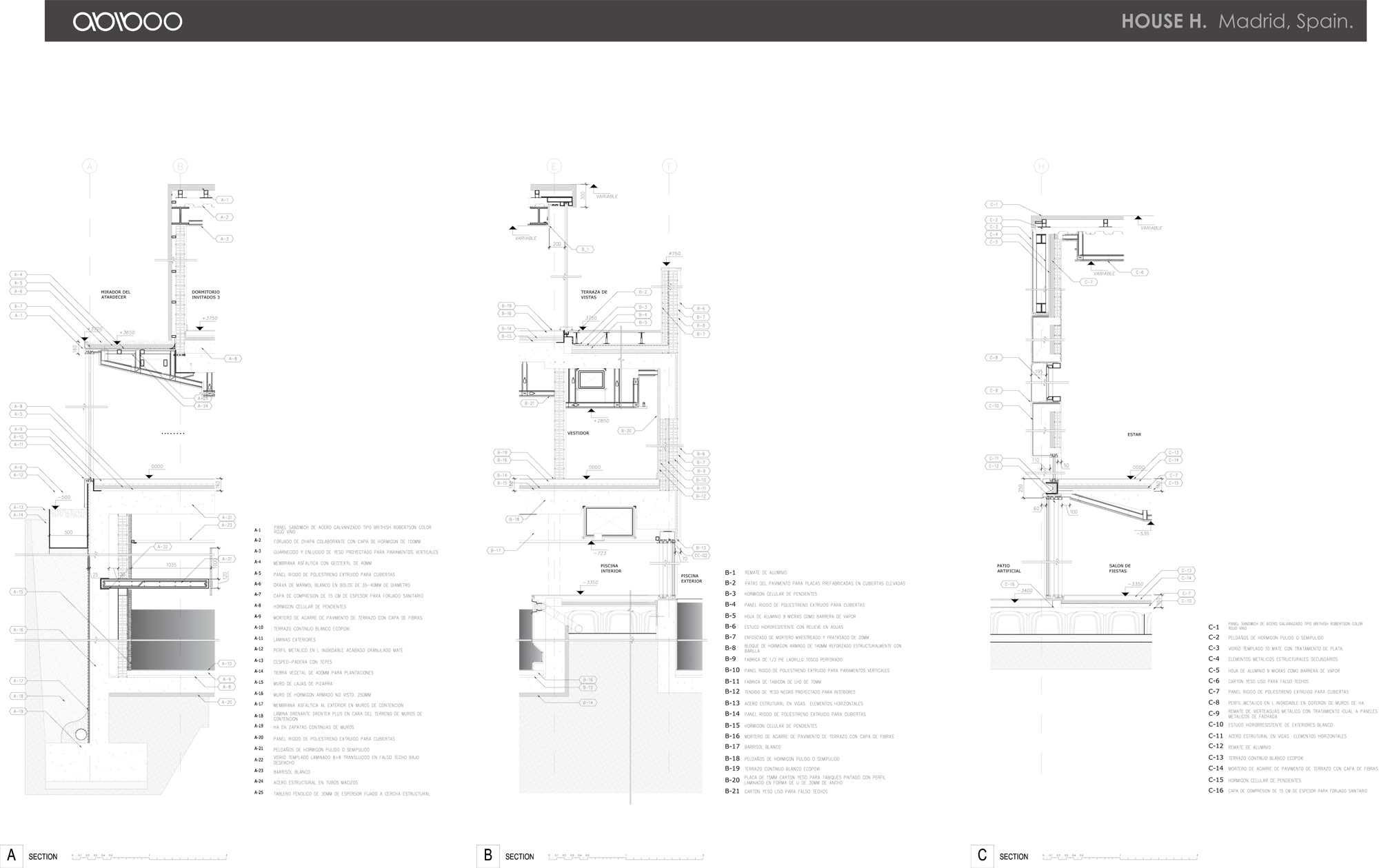 An Eco-Friendly Modern Home with Stunning and Asymmetrical Exterior in Madrid, Spain by ABIBOO Architecture (65)