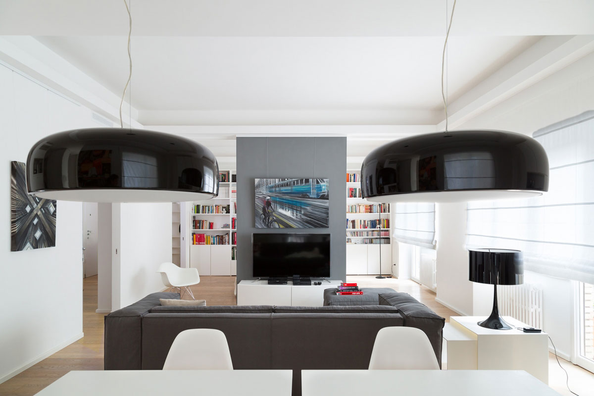 An Elegant Contemporary Home Packed with White and Playful Details in Rome, Italy by teresa paratore (11)