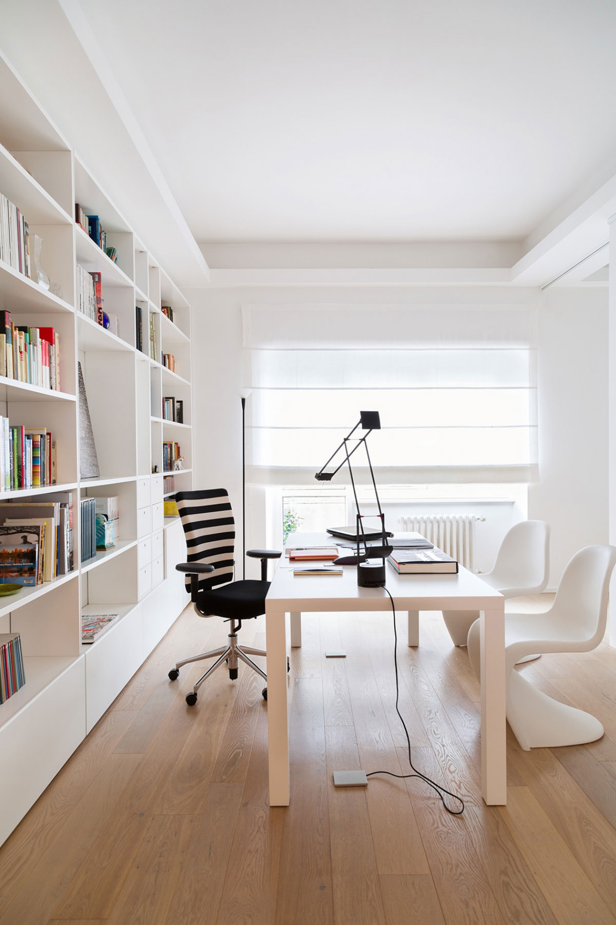 An Elegant Contemporary Home Packed with White and Playful Details in Rome, Italy by teresa paratore (22)
