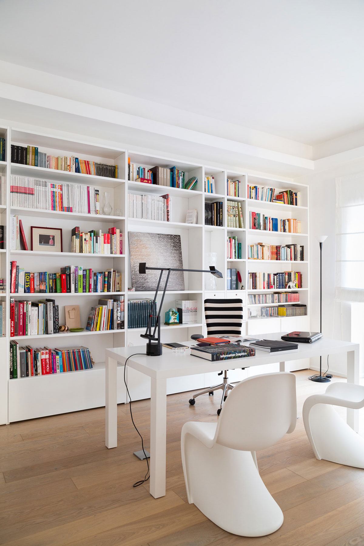 An Elegant Contemporary Home Packed with White and Playful Details in Rome, Italy by teresa paratore (24)