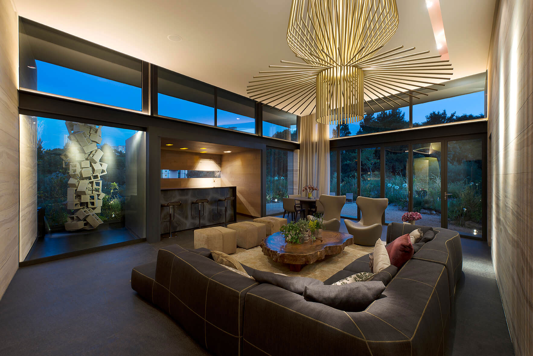 An Elegant Contemporary Home in the Lomas Country Golf Club, Mexico City by Vieyra Arquitectos (17)